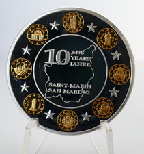 Medaglia 10 Anni Euro San