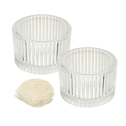2pcs portacandele vetro - 2pcs, in