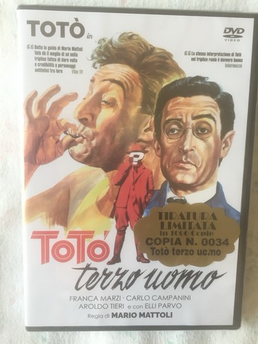 Totò terzo uomo dvd - terzo,