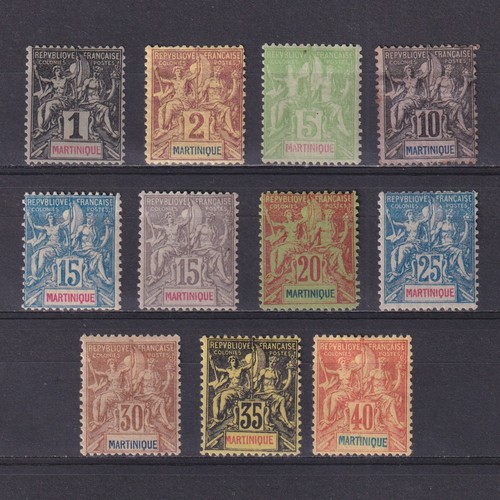 Martinica 1892 47 - 1892,, 33-47,