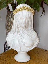 SCULTURA IN MARMO DAMA VELATA