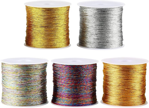 Rotoli filato glitterato - di,