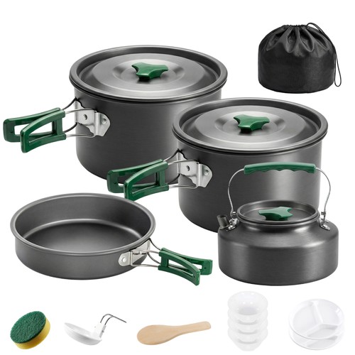 Set pentole campeggio 5 - pentole,