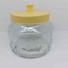 Mulino Bianco Biscottiera Vetro Tappo Giallo