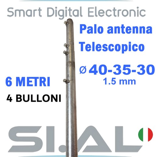 Palo antenna telescopico - , 6