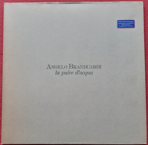 Angelo branduardi la pulce - branduardi, /