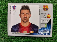 FIGURINA CALCIATORI PANINI 2012/13 CHAMPIONS BARCELLONA N°459 VILLA 2013 ⚽️