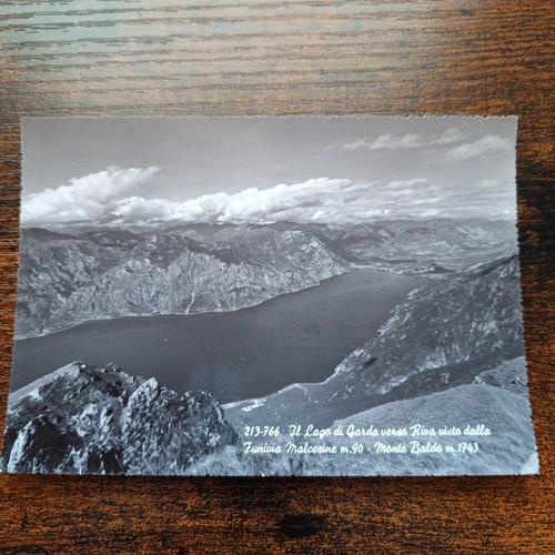 Cartolina del lago garda - cartolina, di
