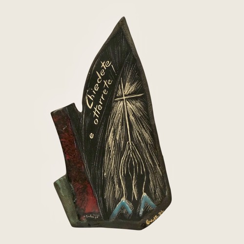 Placca artistica religiosa - placca,
