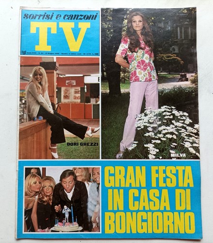 Rivista sorrisi canzoni - rivista, e