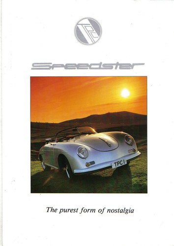 Tpc speedster 1600 porsche - speedster,