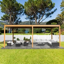 SHPAI 10x20FT Louvered Pergola