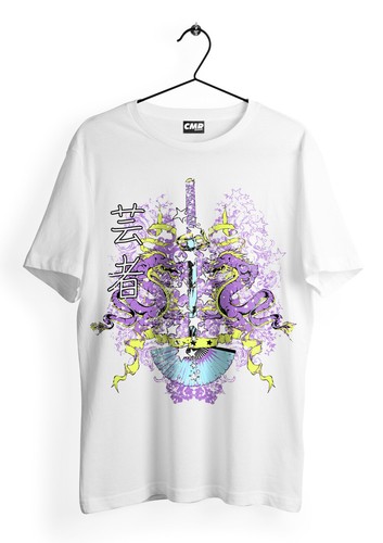 Shirt maglietta katana - t-shirt,