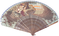 Ventaglio antico 800 - ventaglio,