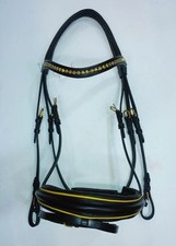 Briglia in pelle da dressage