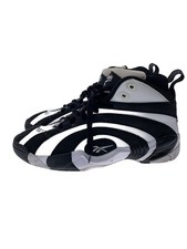 Reebok Shaqnosis 2019 Nero Bianco Argento Metallizzato EF3069 senza scatola Uomo Us8