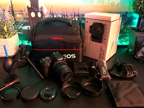 Canon eos 200d 55 is - eos, 18-55