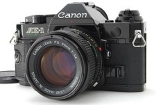 [OTTIME CONDIZIONI] Canon AE-1 Program fotocamera pellicola 35 mm nera nuova obiettivo FD 50 mm f/1.4 GIAPPONE