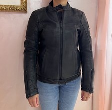 Giacca donna Rosa Ladies Rev’it! (taglia 36 EU/ 40 ITA) in pelle nabuk di bufalo