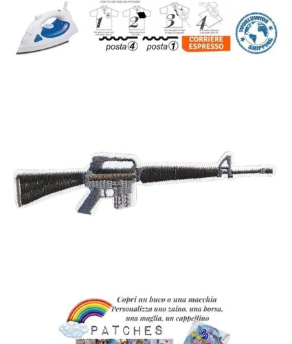 Patch fucile automatico arma - fucile,