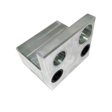 CNC 3D - Carrello Flangia Bi-Guida su Cuscinetti Lineari 95x80x84mm