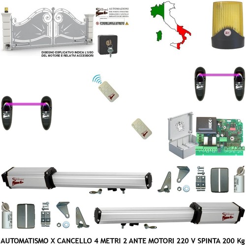 Automazione cancello 2 - 4,