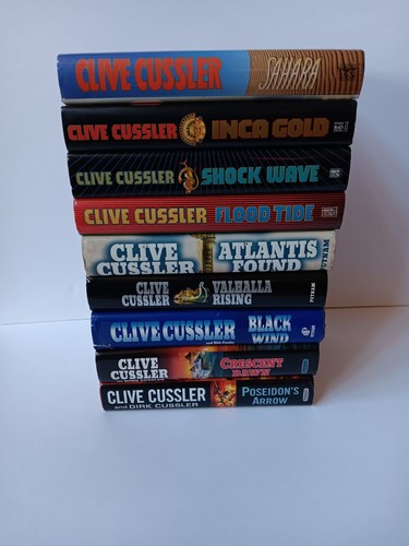 Clive cussler hardback - 9,