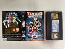 TURBO POWER RANGERS - IL FILM (1997) vhs+locandina-senza custodia - FOX VIDEO