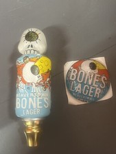 Bones Lager Tap Handle And