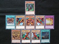 YU-GI-OH SET OF 10 LDK2 EXODIA