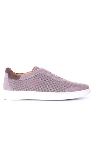 Sneaker rossi camoscio - in,