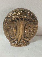 Medaglia scultura in bronzo del 1998-Alleanza Assicurazioni opus Aangelo Grilli