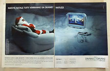 B526-Advertising Pubblicità-2004 -  DIVANI & DIVANI BY NATUZZI IN REGALO SONY