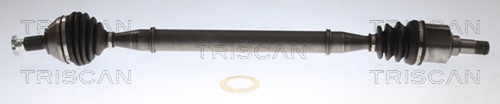 Albero motore triscan - albero, 8540
