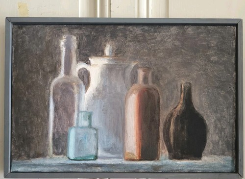 Olio tela mireille besson - mireille,