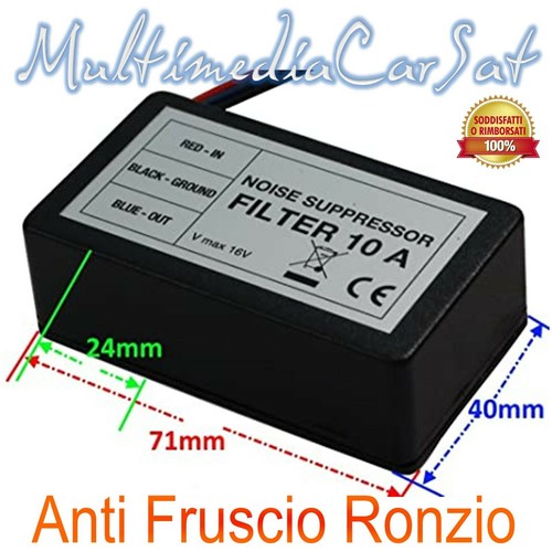 Filtro autoradio alimentazione - filtro,