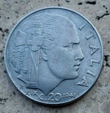 Moneta 20 C 1941 Vitt,Em,III