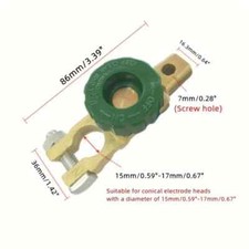 MORSETTO STACCABATTERIA ANTIFURTO STACCA BATTERIA AUTO BARCA CAMPER 12/24V