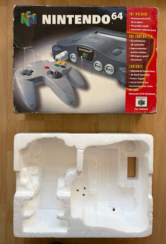 Nintendo n64 console box - 64,