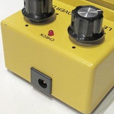 Pedale Overdrive Boss OD-1 usato modello a vite nera degli anni '80