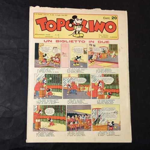 Topolino giornale 133 - topolino,