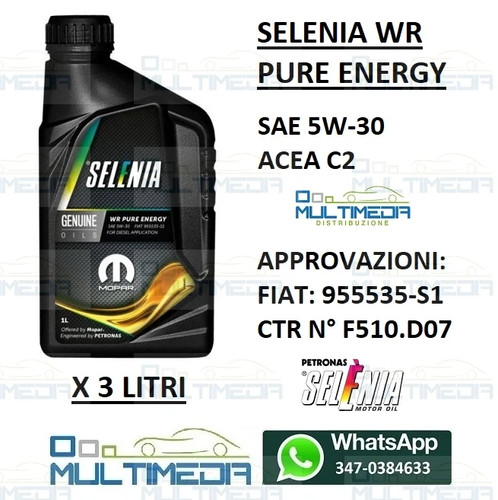 Litri olio motore - litri, wr