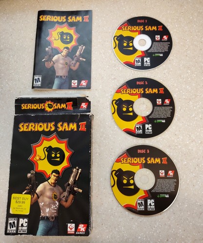 Serious sam big box pc - sam,