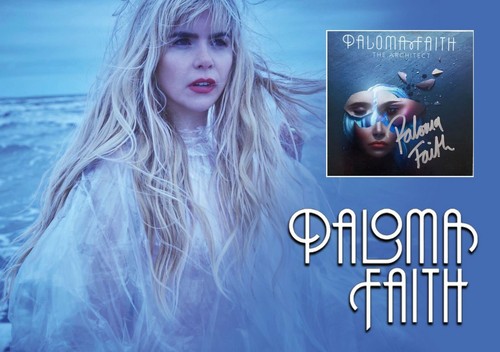 Music paloma faith hand - paloma, signed