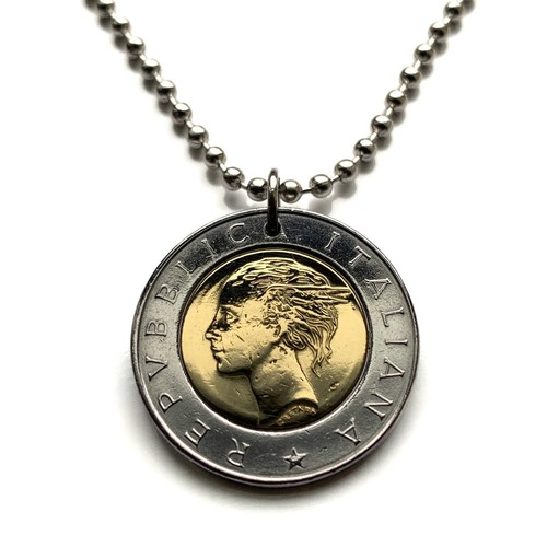 Ciondolo moneta 500 lire - ciondolo,