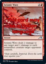 MTG 4x SEISMIC WAVE EXC - ONDA