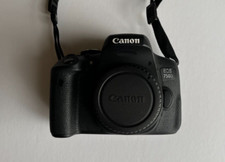 CAMARA DIGITAL REFLEX CANON EOS 750D como nueva, muy poco uso, caja original