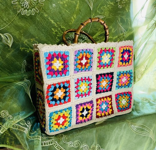 Borsa uncinetto granny - borsa,