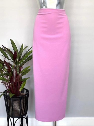Maxi gonna lunga rosa - , a