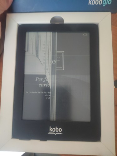 Reader kobo glo - e-reader,